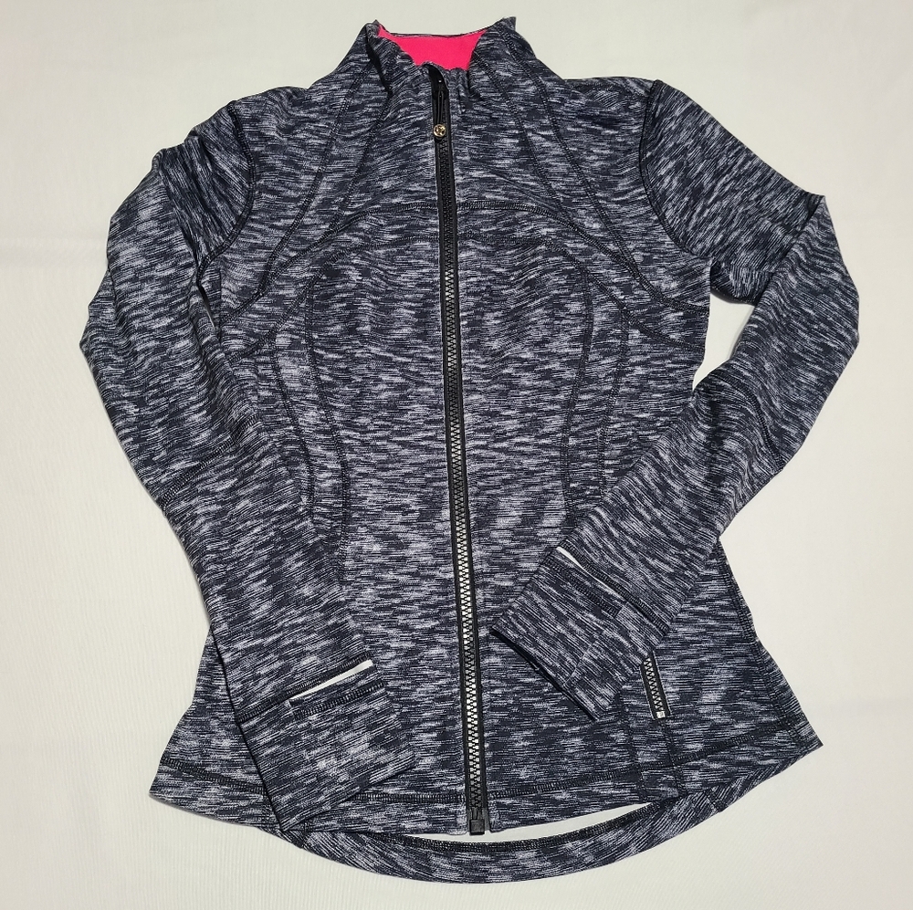 Lululemon Define Jacket Dramatic Static White Bla… - image 1